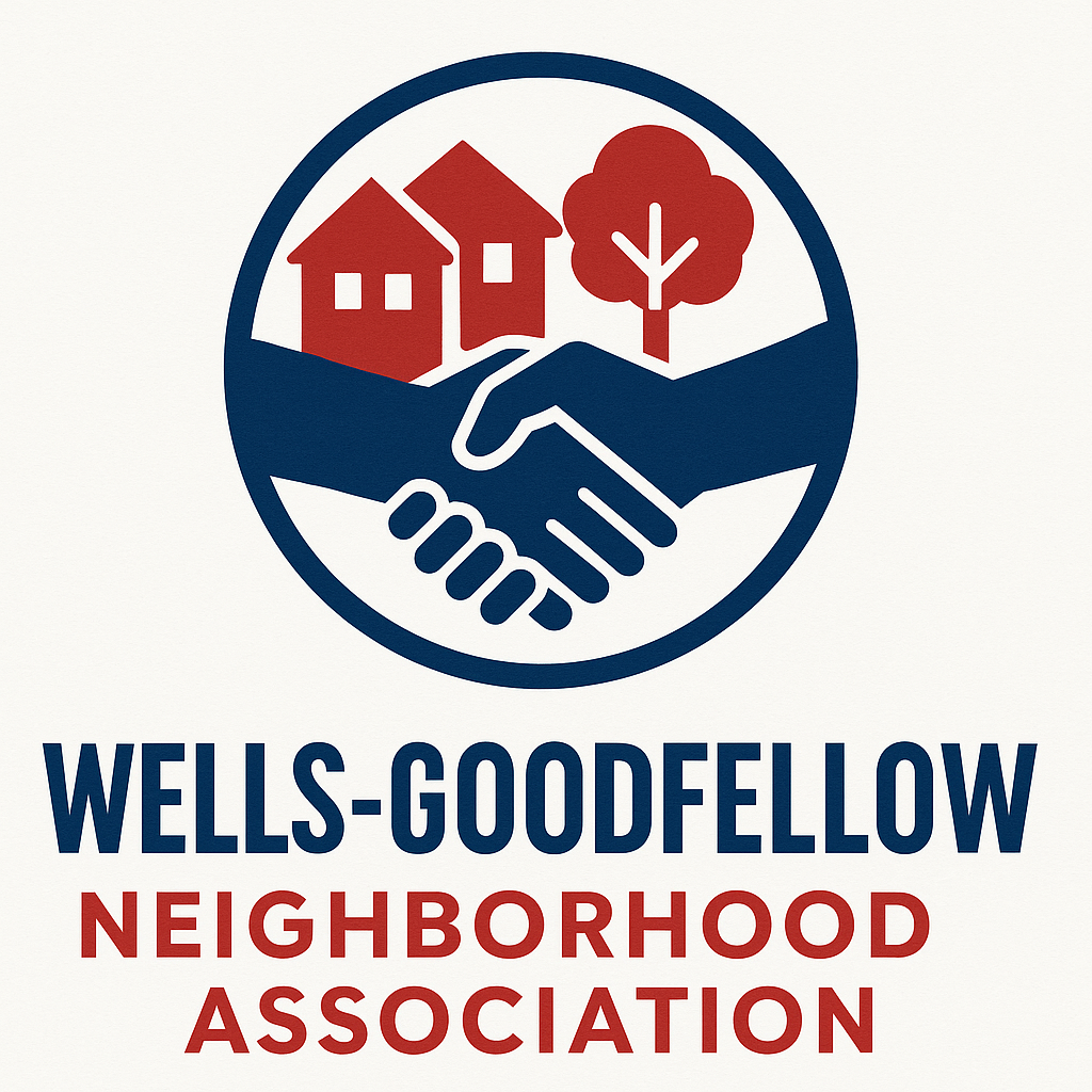 Wells-Goodfellow Neighborhood Association Logo